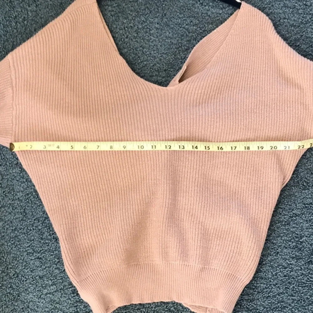 O & O Mauve Pink Sweater NWOT Sz M - Picture 6 of 8